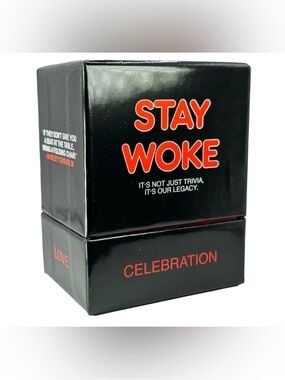 Kinfolk Stay Woke Trivia Card Game